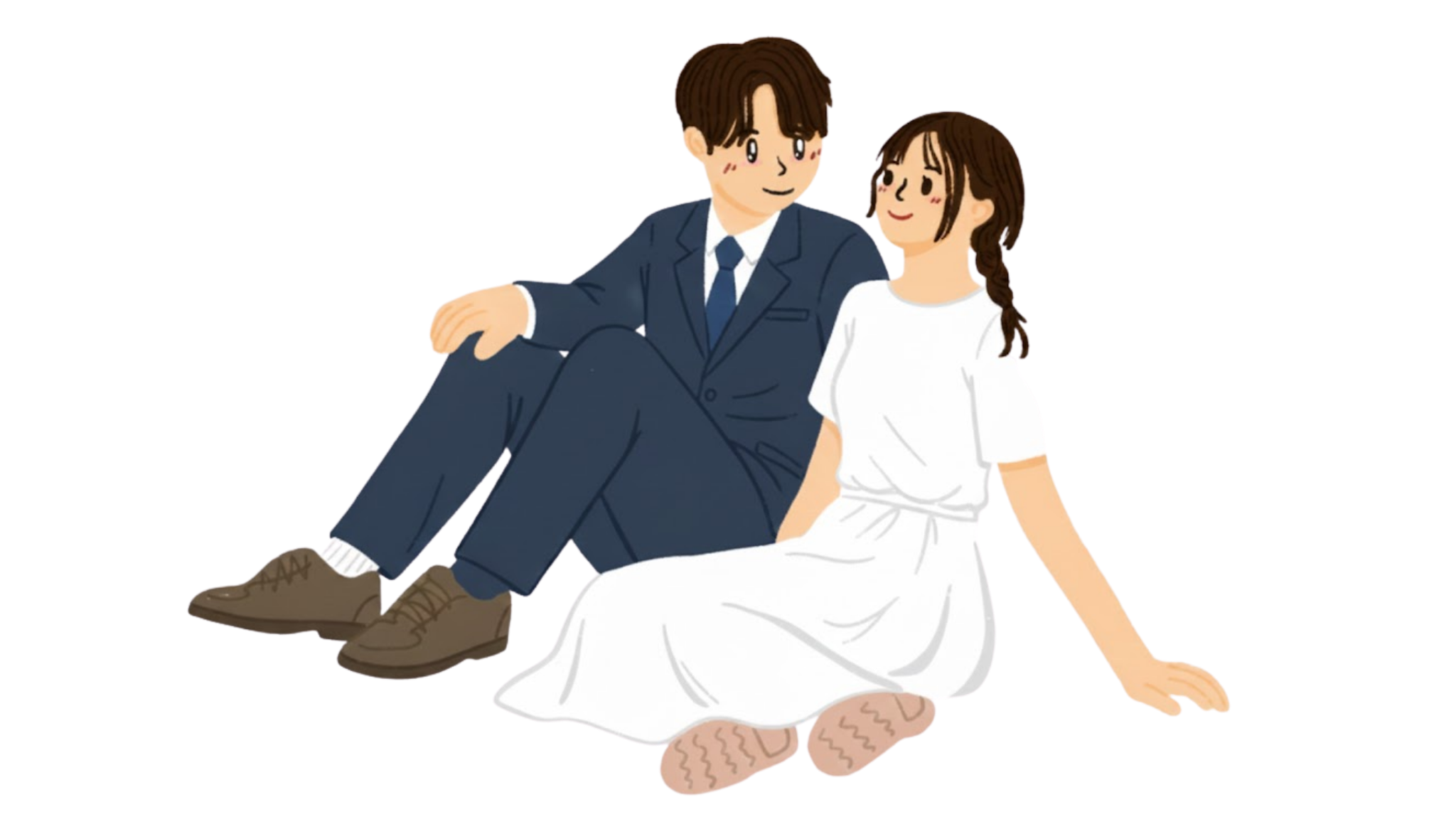 Ilustración de pareja